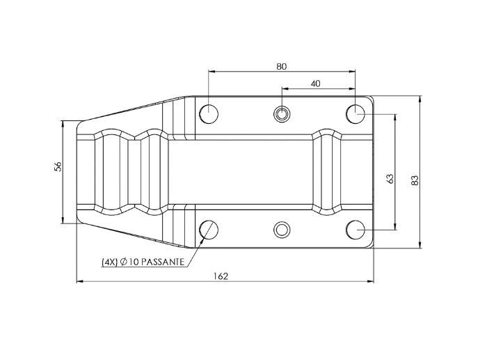 End Guide 25 mm