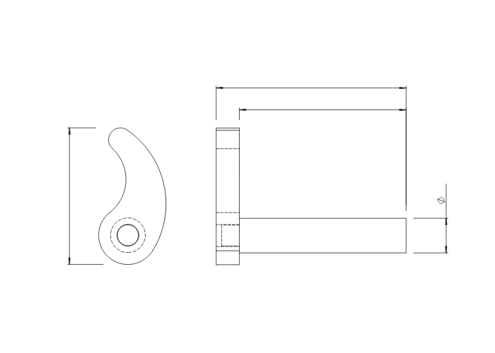 Large Left Latch