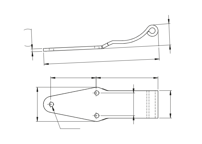 Hinge Rear Door Angle 