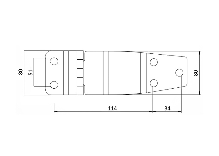 Universal Hinge With Ball