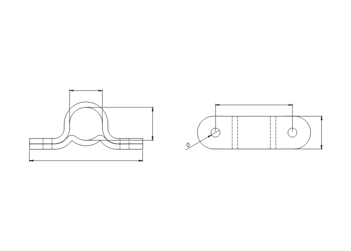 Rear Door Bracket And Base Assembly